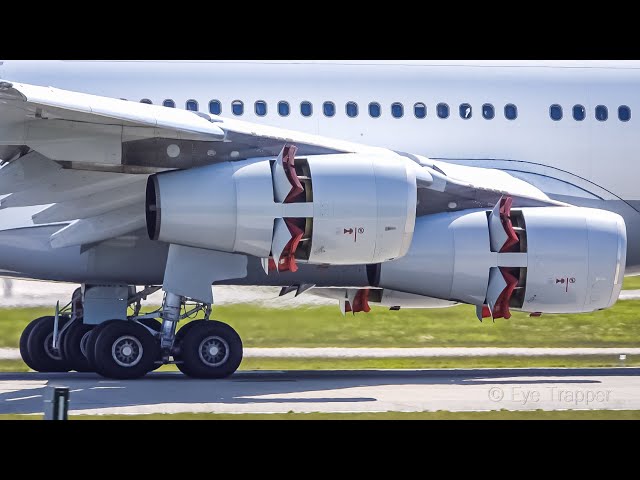 (4K) Fantastic Heavy Arrivals | Plane Spotting at Vancouver YVR