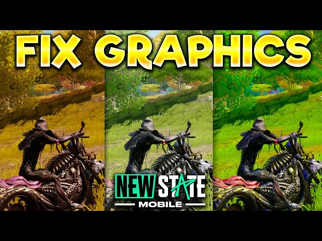 EASY TRICK TO FIX GRAPHICS IN NEW STATE!