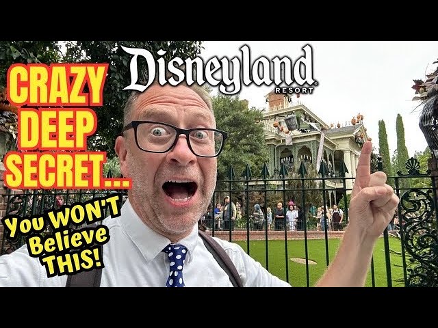 The BIGGEST DISNEYLAND SECRET EVER REVEALED! I NEVER Thought I Would See This...THE CANDLEMAN!