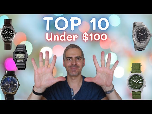 Top 10 watches under $100 | Seiko, Vostok, Orient and many others