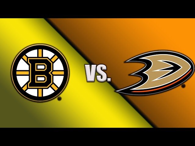 Boston Bruins vs Anaheim Ducks WATCH PARTY!