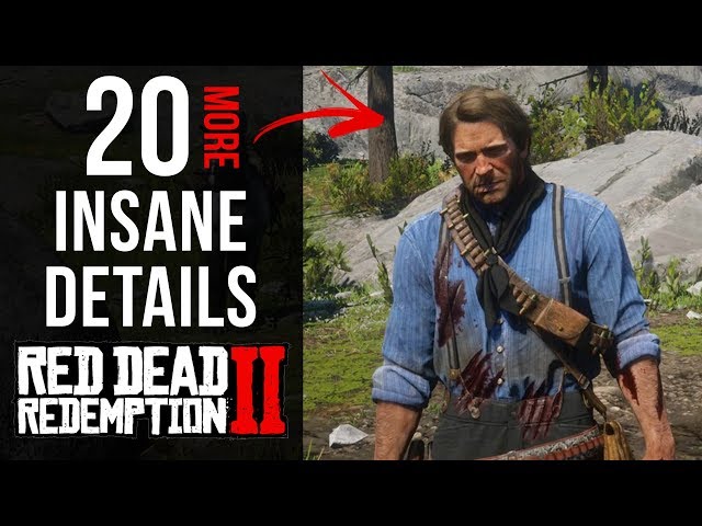 20 More INSANE Details in Red Dead Redemption 2 (Part 2)
