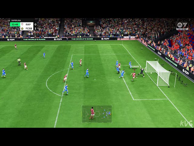 EA SPORTS FC 24 - FC Rapid 1923 vs FCSB - Gameplay (PS5 UHD) [4K60FPS]