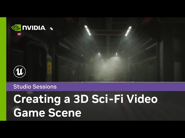 [Unreal Engine] Creating a 3D Sci-Fi Video Game Scene w/ Pasqaule Scionti