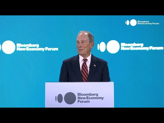 Michael R. Bloomberg Delivers Opening Remarks For the 2021 Bloomberg New Economy Forum