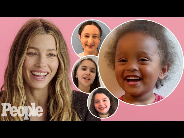 Jessica Biel Answers Kids Questions About Skincare and *NSYNC vs  Backstreet Boys | PEOPLE