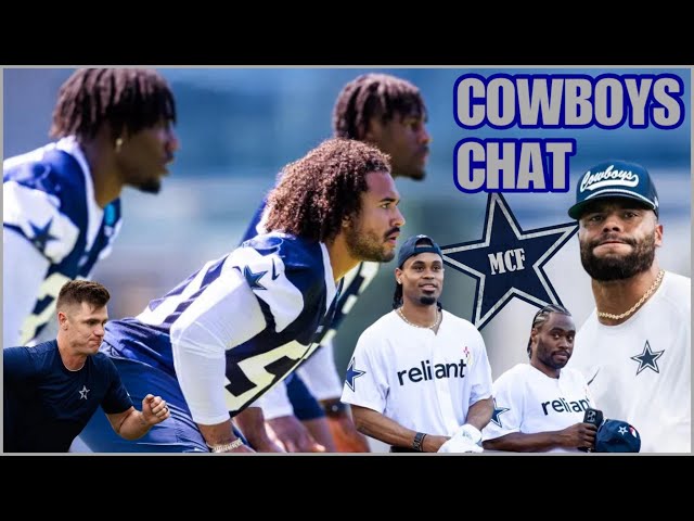 #COWBOYS CHAT ✭ DAK's Charges DROPPED 🔥 Zimmer & KENDRICKS; Cooks HELPING Tolbert; AUBREY's Kickoffs