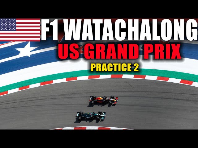 F1 Live Watchalong - Practice 2 | US GP - COTA
