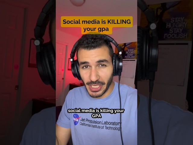 Social media is killing your GPA
