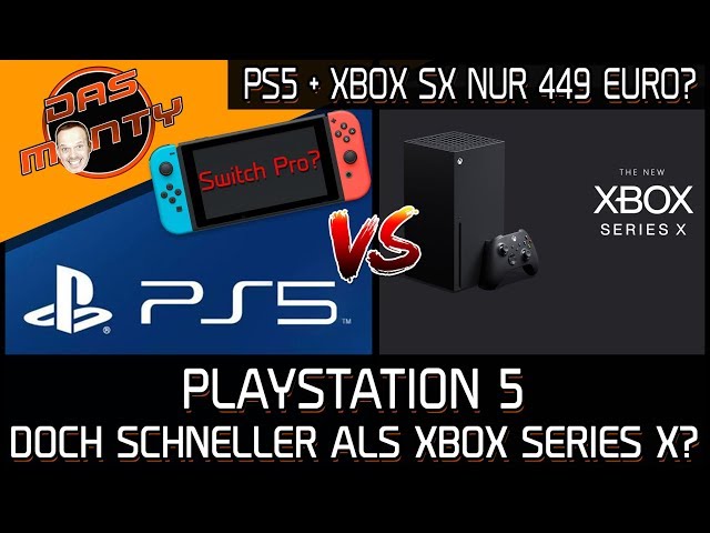 Playstation 5 schneller als Xbox Series X? | Nur 449 Euro? | Keine Nintendo Switch Pro? | DasMonty