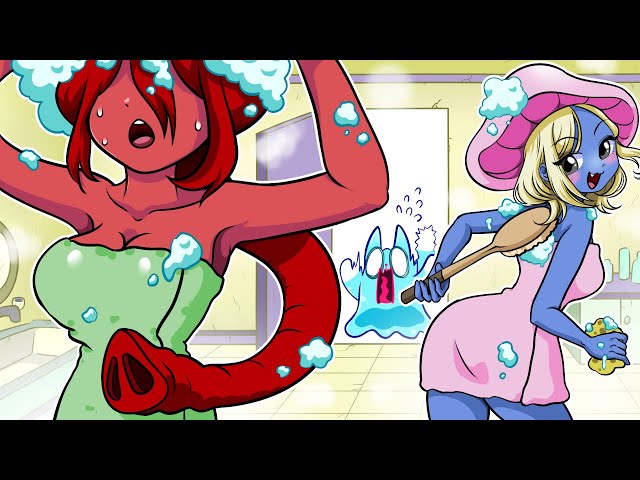 SMURF CAT & Strawberry Elephant but EVERYONE are Cute Girl! | Smurf Cat Animation