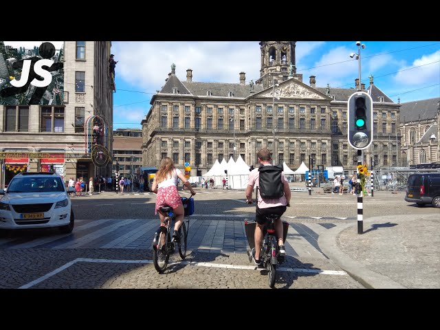 Cycling the Streets of Amsterdam for the First Time (August 2022)
