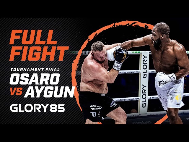 GLORY 85: Tariq Osaro vs. Murat Aygun - Full Fight