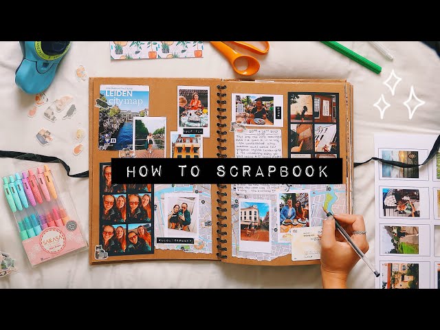 DIY HOW TO SCRAPBOOK ideas & inspiration