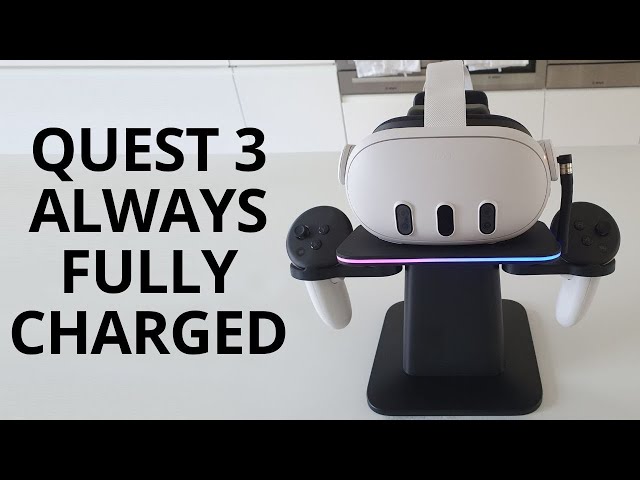 KIWI Design RGB Charging Stand: Hands-On Review (For Quest 3/Quest 2/Quest Pro)