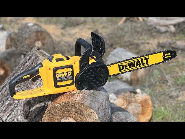 Initial thoughts on the DeWalt 60v Chainsaw.