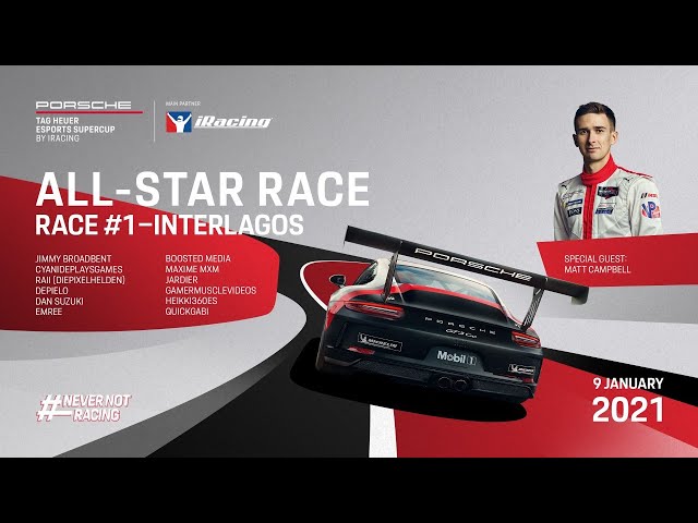 Porsche TAG Heuer Esports SuperCup All-Star Series - R1 INTERLAGOS