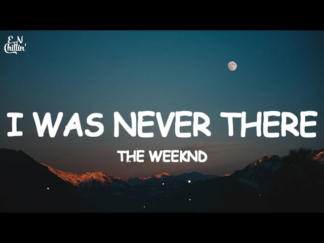 The Weeknd - I Was Never There (Lyrics)