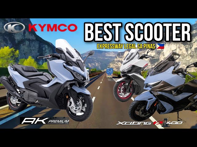 2023 Kymco AK Premium & Xciting VS 400 - Express way legal Maxi Scooter Price at Installment & Specs