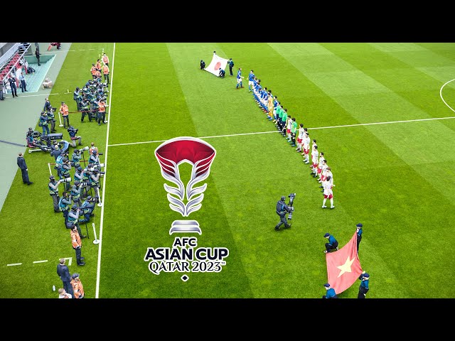 Japan Vs Vietnam  | AFC Asian Cup Qatar 2024 | eFootball Pes Gameplay