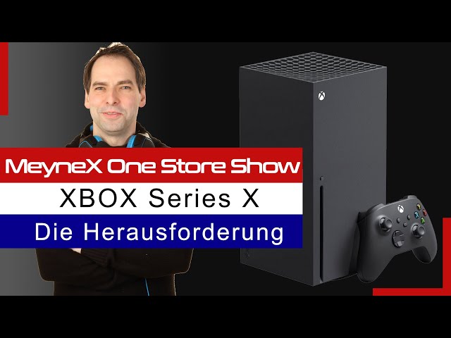 XBOX Series X - Die Herausforderung- MeyneX VS Rangerouver -  MeyneX ONE Store Show Live
