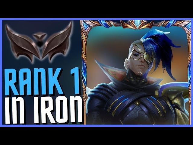I TOOK MY KAYN INTO IRON 4 FOR THE SECOND TIME! RANK 1 KAYN VS ELO HELL! | UNRANKED TO CHALLENGER