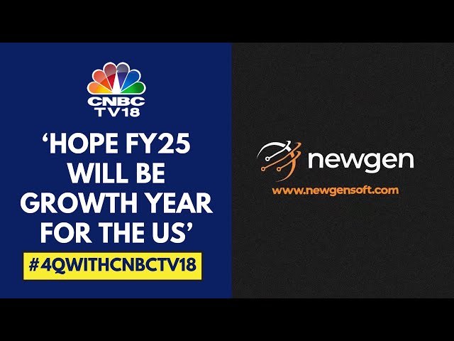 We Are Not Expecting Any Slowdown In India & West Asia In FY25: Newgen Software | CNBC TV18