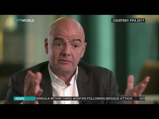 FIFA boss promises racism crackdown for World Cup 2018 in Russia