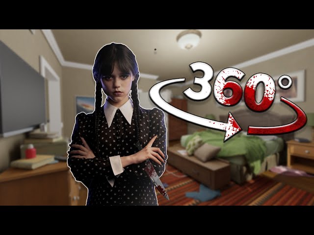 Wednesday Addams 360°  - HARDCORE MOD FIND WEDNESDAY | VR Experience