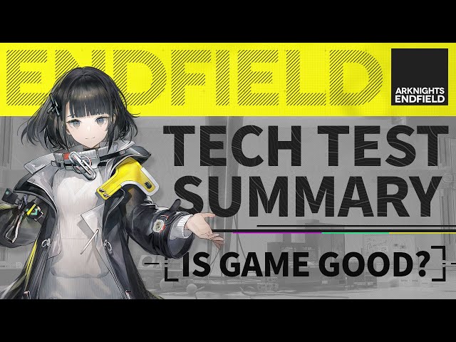 Arknights: Endfield Review | Technical Test Summary |【Arknights: Endfield】(Subtitles Enabled)
