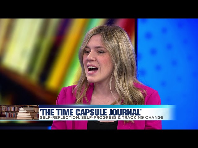 Author Taylor Leddin talk "Time Capsule Journal"