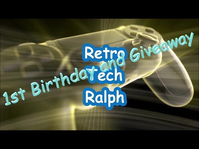 1st Birthday Prize Giveaway Time
