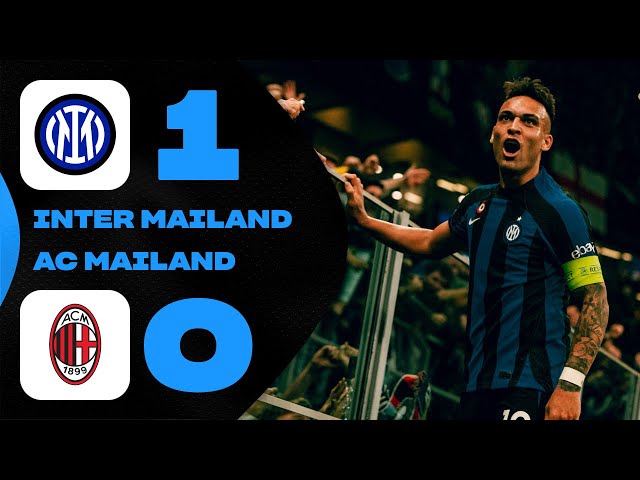 Lautaro auf dem Zaun: Inter steht im Finale | Inter 1:0 AC Mailand  | Highlights - Champions League
