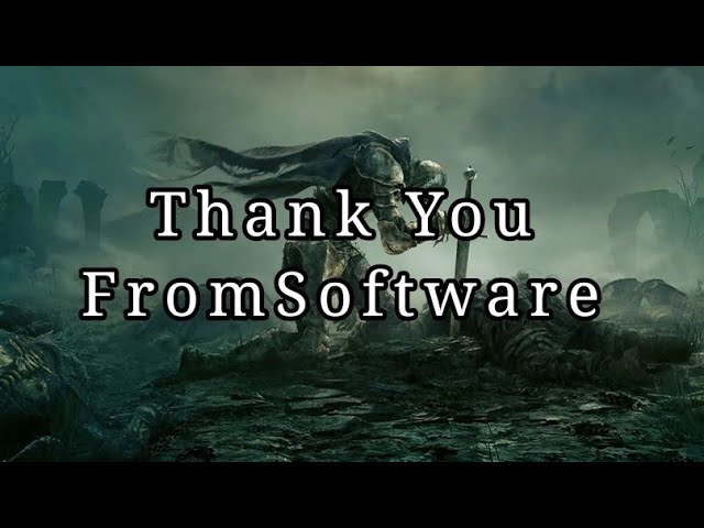 Thank You FromSoftware | In This Shirt [SoulsBorne tribute]