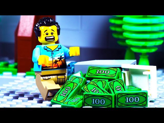 Lego ATM Robbery - Tunnel