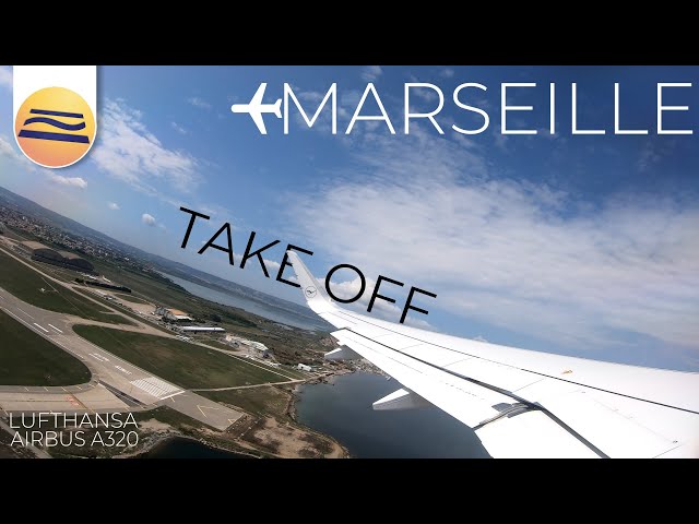 Take Off ✈ Marseille Provence Airport | France