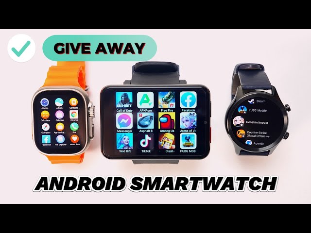 GIVE AWAY 3 ANDROID SMART WATCHES