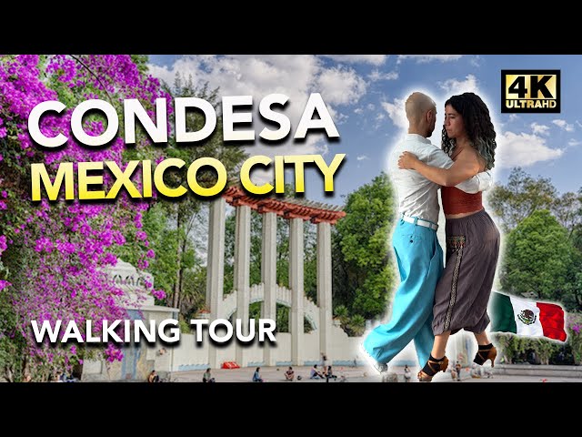 Unveiling the Charms of LA CONDESA Neighborhood!  |  Mexico City 🇲🇽 WALKING TOUR 🚶‍♂️