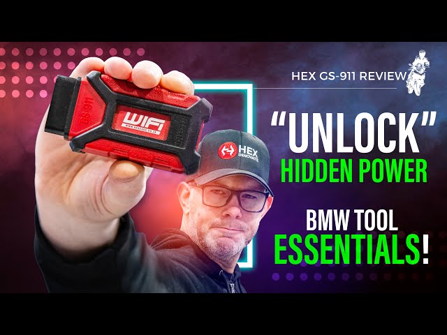 The Hex GS 911 - Invaluable BMW Tool - Discount Code in this video
