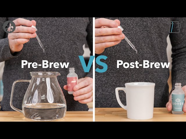 Remineralizing Water For Coffee | Pre-Brew VS Post-Brew