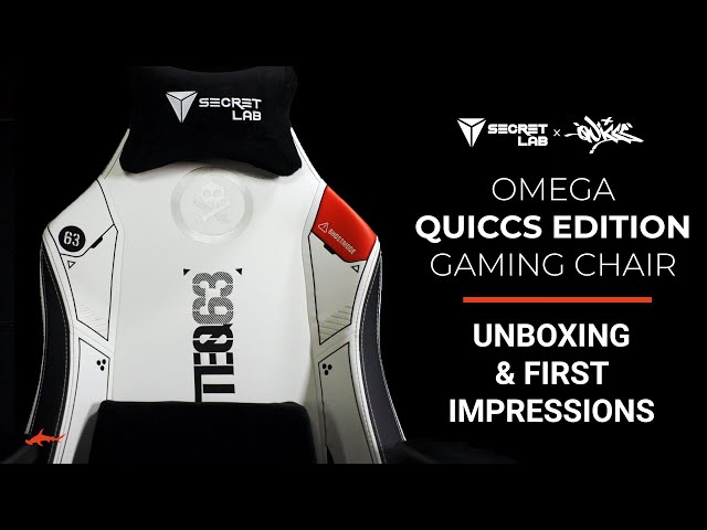 Secretlab x Quiccs Limited Edition Omega Gaming Chair /// Unboxing and Assembly
