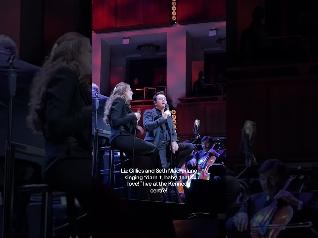 Liz Gillies and Seth MacFarlane - Darn It, Baby, That’s Love (Live at The Kennedy Center in DC)