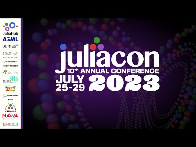 JuliaCon 2023 Room 32-124 Day 1