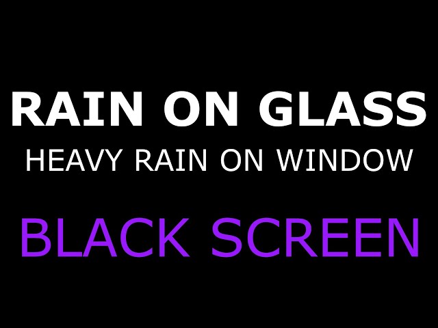 🔴Rain On House Windows, BLACK SCREEN Rain Sounds For Sleeping, Heavy Rain NO THUNDER by Still Point