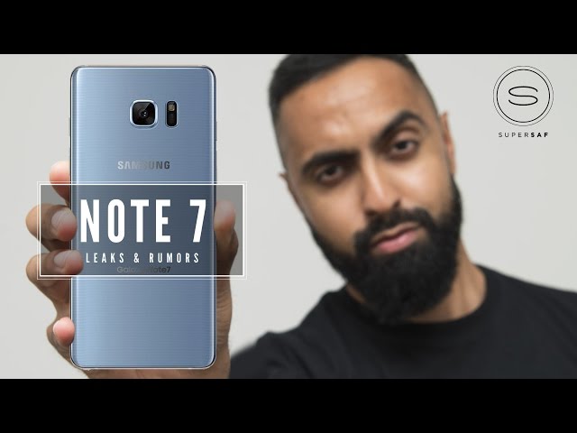 NEW Samsung Galaxy Note 7 - FINAL Leaks & Rumors