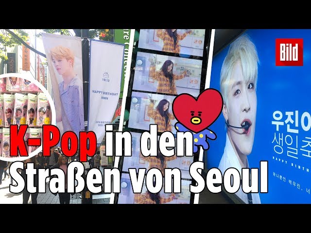 K-Pop ist hier überall: So begegnet man BTS und Co. in Seoul/Südkorea