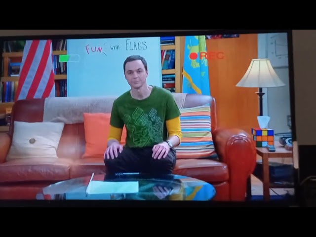 @thebigbangtheory5082 Sheldon Cooper Last Episode Of Fun With Flags And He Crys On The Flag.