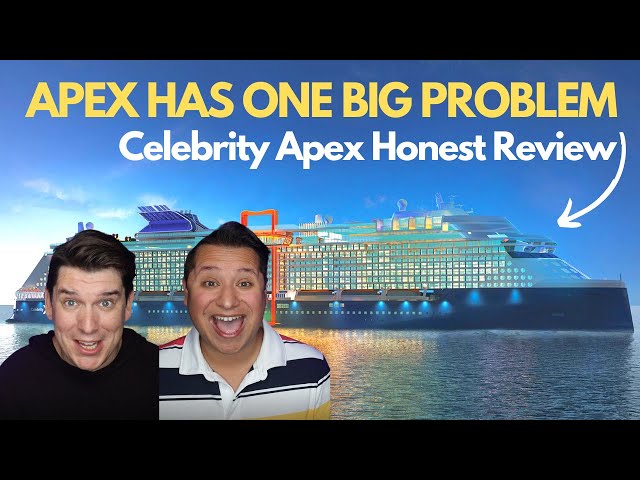 We had one HUGE problem with the New Celebrity Apex Cruise Ship (Our Honest Review)