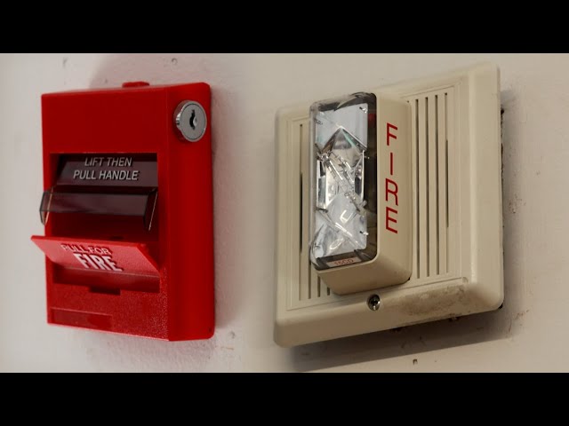 Garage Fire Alarm System Test 30 | Rare Edwards Chime!