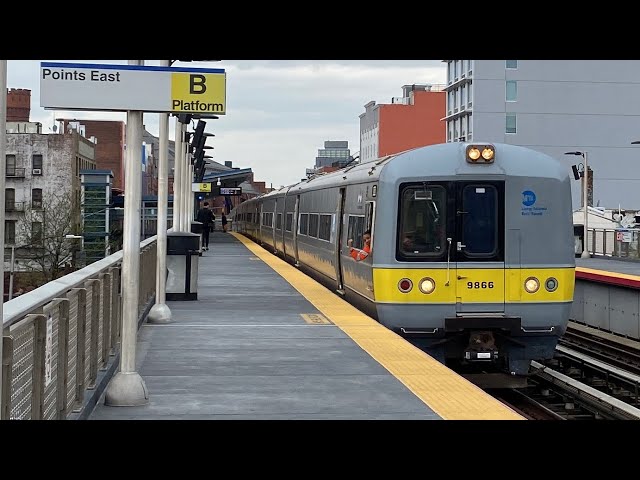 MTA Long Island Railroad: LIRR M3 Train at Nostrand Av